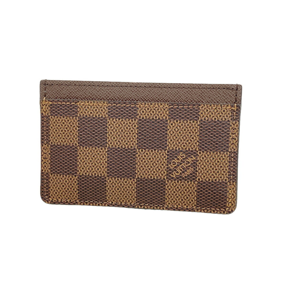 Louis Vuitton Damier Portecartes Simple Business Card Holder/Card Case N61722...